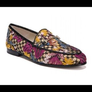 Sam Edelman Multi-Color Embroidered Lior Loafers